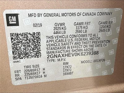 2019 Chevrolet Equinox FWD LS