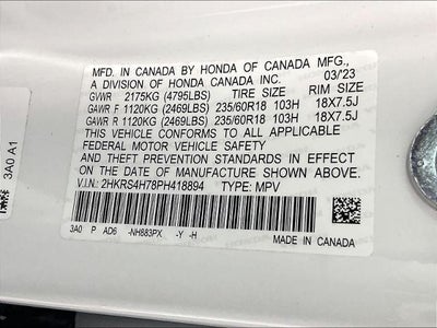 2023 Honda CR-V EX-L AWD