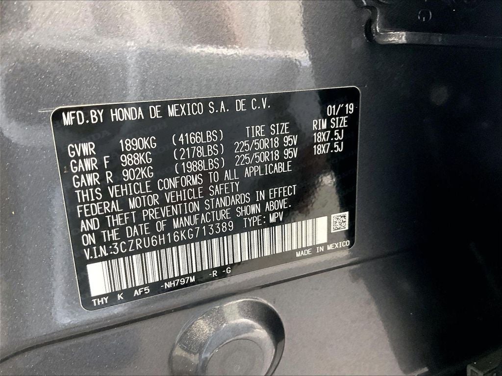 2019 Honda HR-V Sport