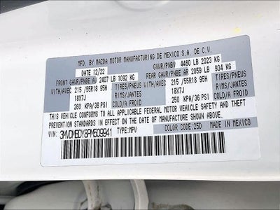 2023 Mazda Mazda CX-30 2.5 Turbo Premium Package AWD