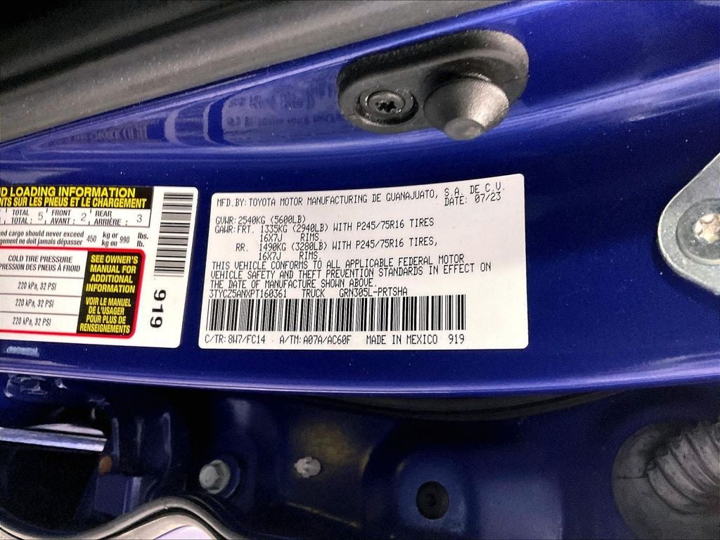 2023 Toyota Tacoma SR5 V6