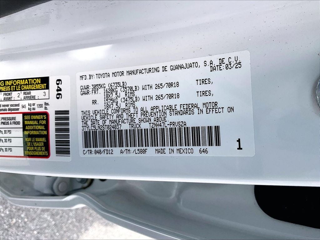 2025 Toyota Tacoma Hybrid TRD Sport