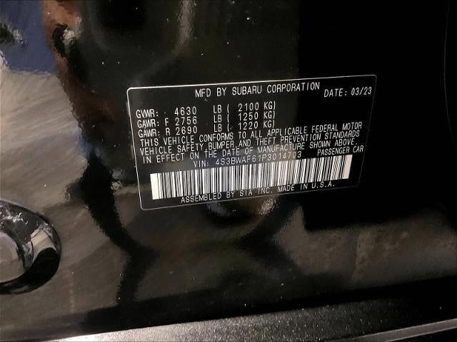 2023 Subaru Legacy Premium CVT