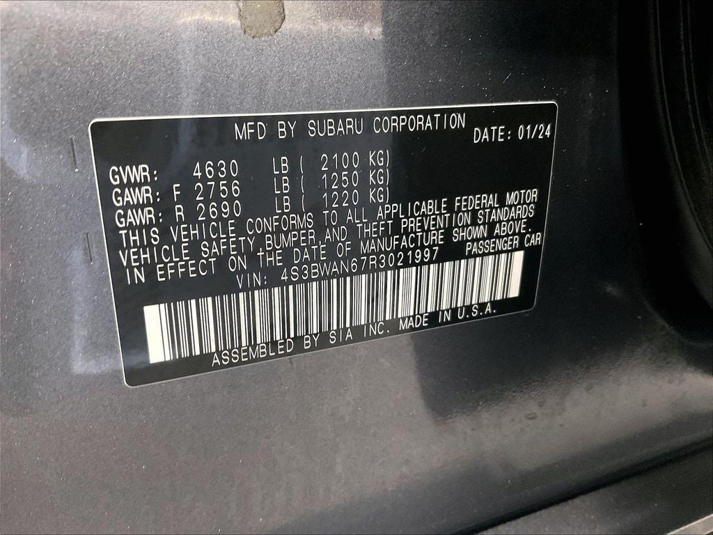 2024 Subaru Legacy Limited