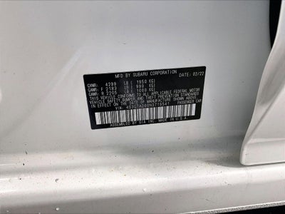 2022 Subaru Impreza Premium