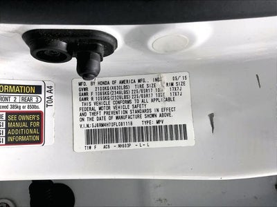 2015 Honda CR-V EX-L AWD with Navigation