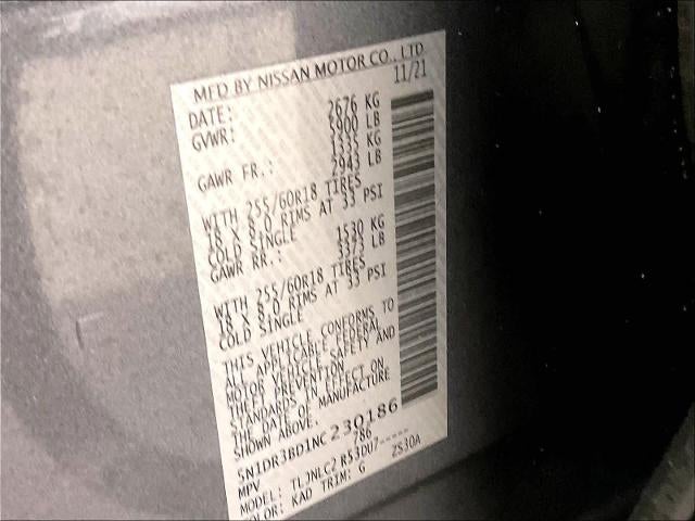 2022 Nissan Pathfinder SV 4WD