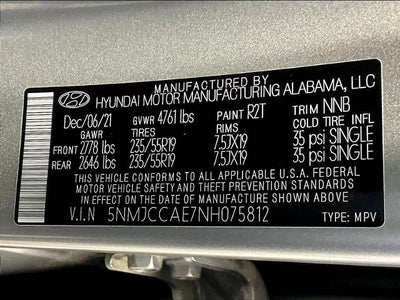 2022 Hyundai TUCSON SEL AWD