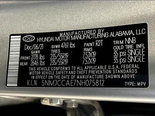 2022 Hyundai TUCSON SEL AWD