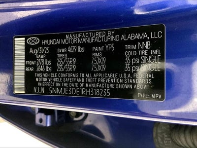 2024 Hyundai TUCSON Limited FWD