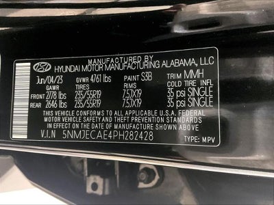 2023 Hyundai TUCSON Limited AWD