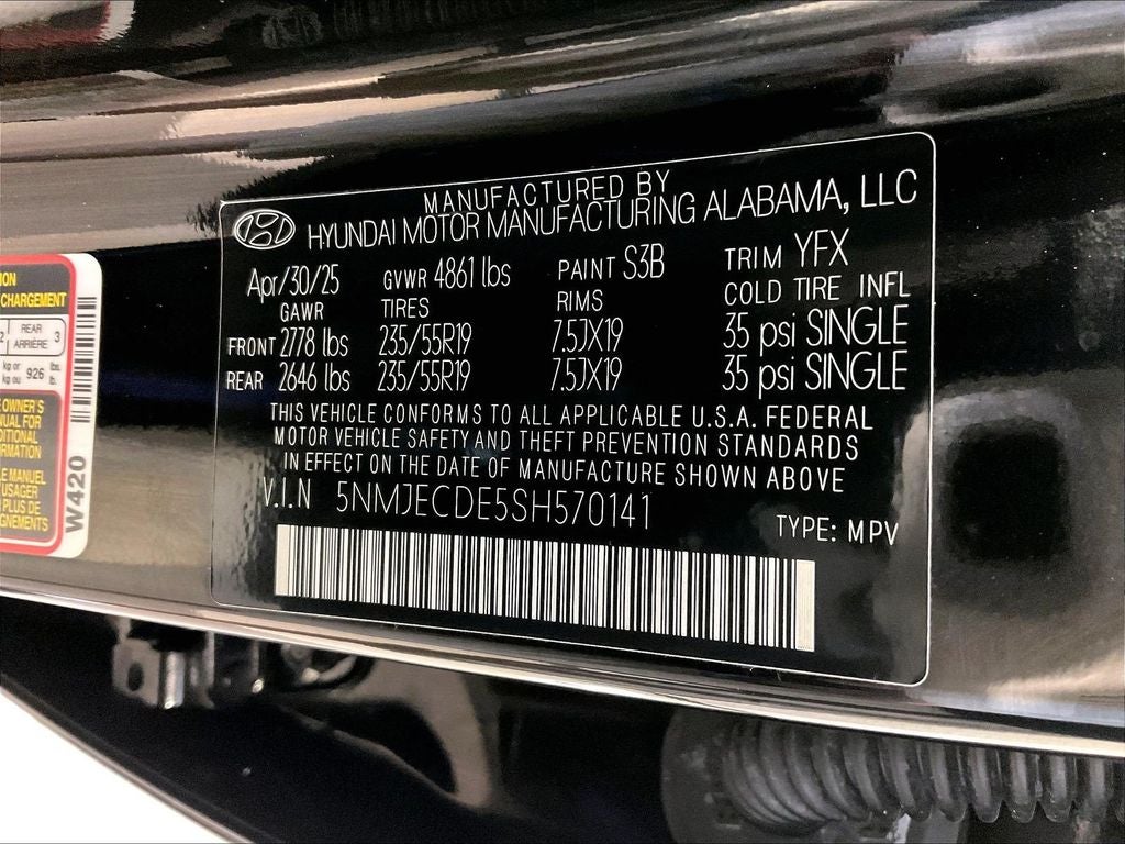 2025 Hyundai Tucson Limited