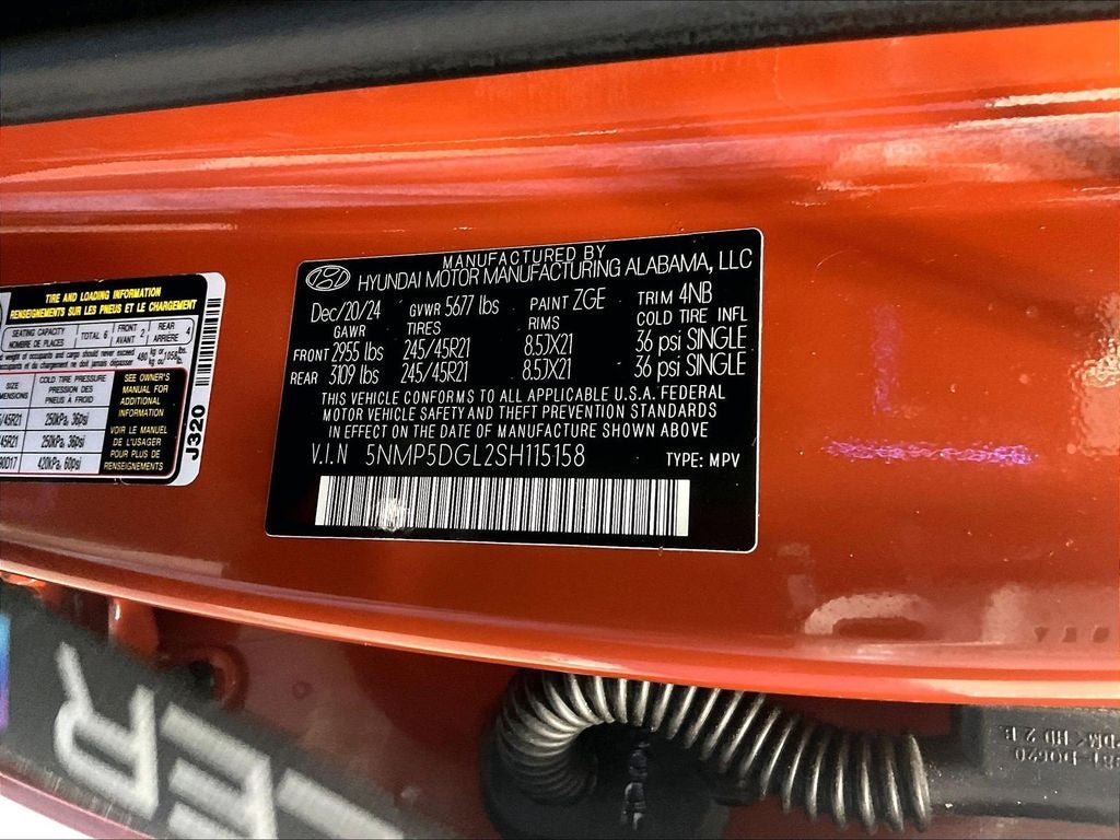 2025 Hyundai Santa Fe Calligraphy