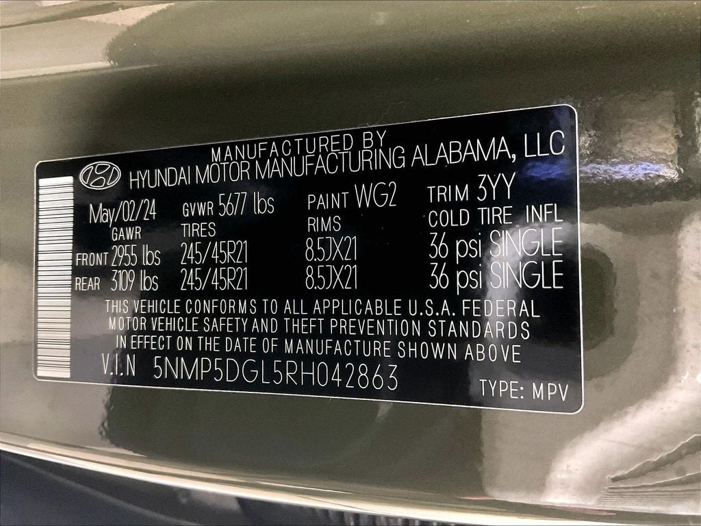 2024 Hyundai Santa Fe Calligraphy