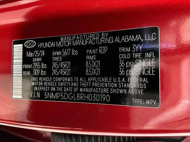 2024 Hyundai SANTA FE Calligraphy AWD