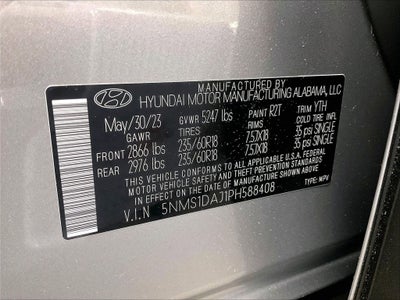 2023 Hyundai Santa Fe SE