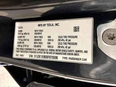 2025 Tesla Model 3 Long Range AWD