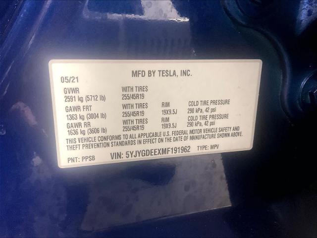 2021 Tesla Model Y Long Range AWD