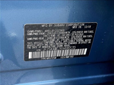 2019 Subaru Forester Touring
