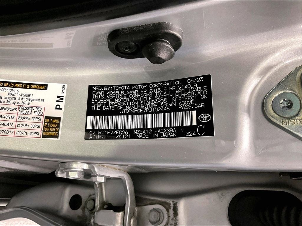 2023 Toyota Corolla SE