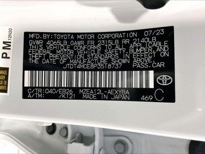 2023 Toyota Corolla XSE