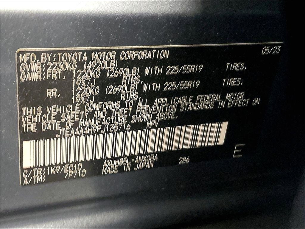 2023 Toyota Venza XLE