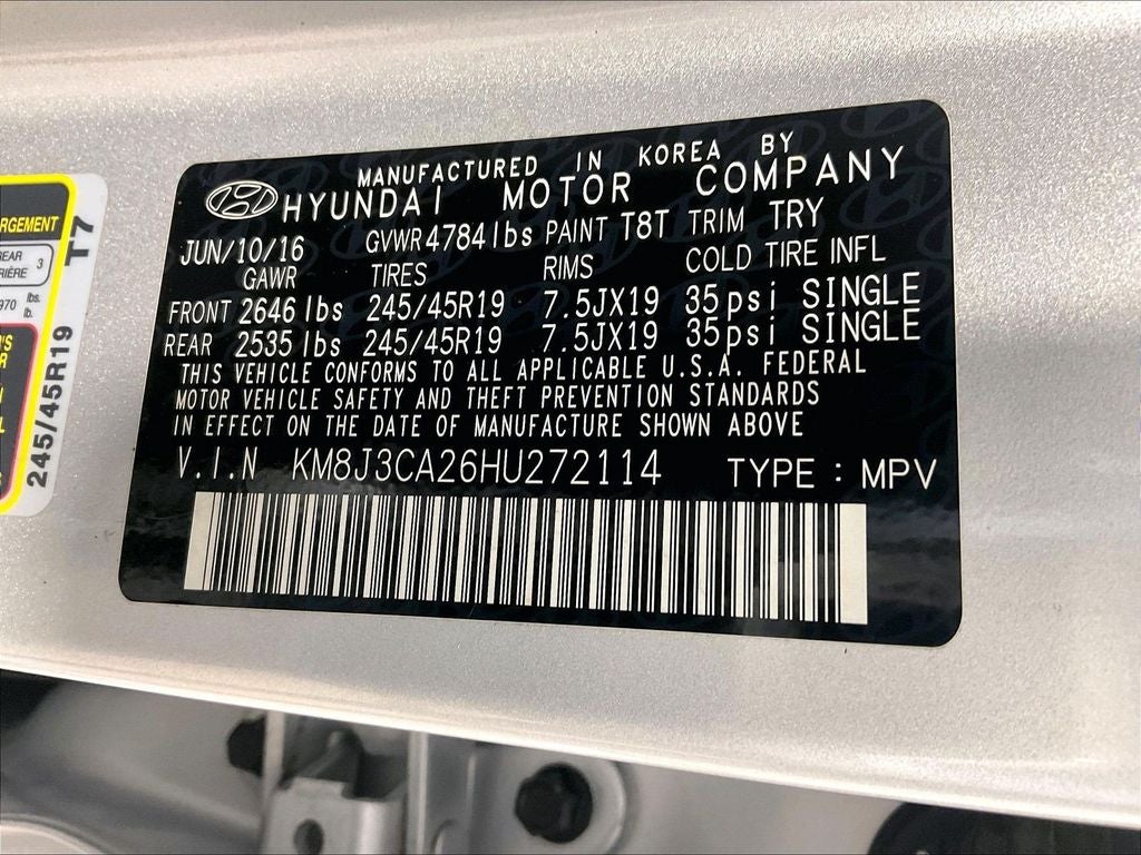 2017 Hyundai Tucson Limited