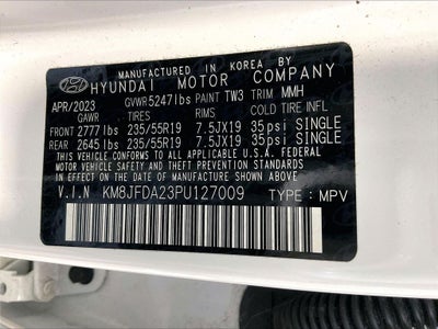 2023 Hyundai Tucson Plug-In Hybrid Limited