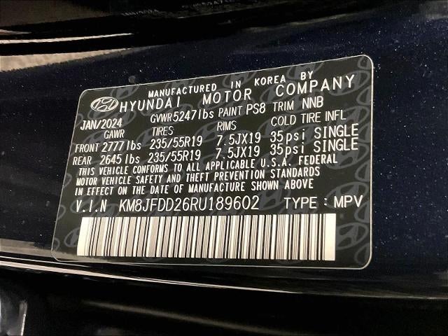 2024 Hyundai TUCSON Plug-In Hybrid Limited AWD