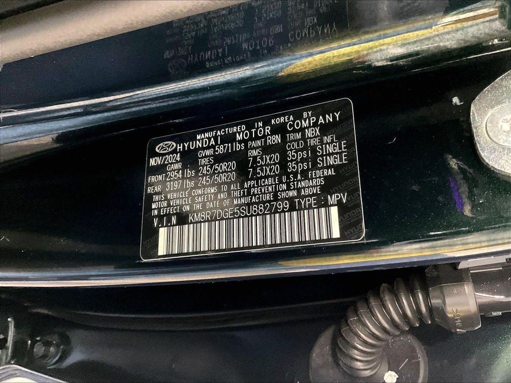 2025 Hyundai Palisade Calligraphy