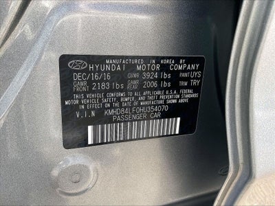 2017 Hyundai Elantra Limited