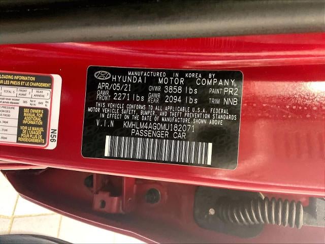 2021 Hyundai ELANTRA SEL IVT