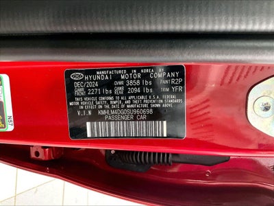 2025 Hyundai Elantra SEL Sport