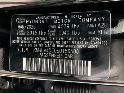 2025 Hyundai Elantra Hybrid SEL Sport