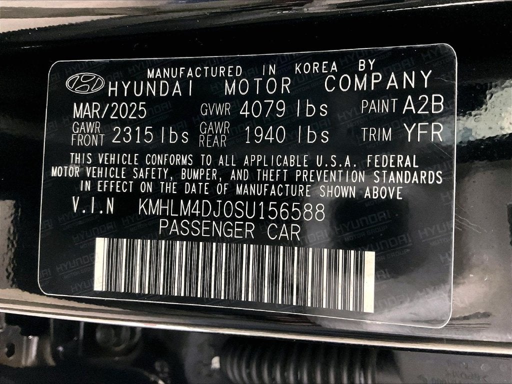 2025 Hyundai Elantra Hybrid SEL Sport