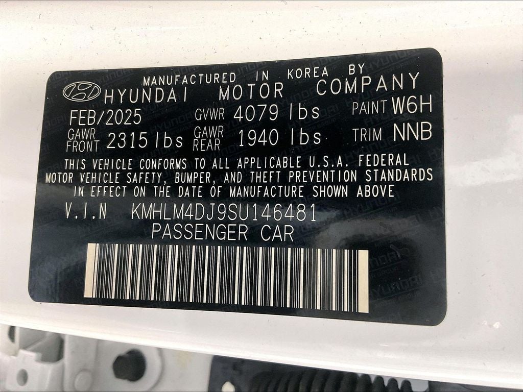 2025 Hyundai Elantra Hybrid SEL Sport