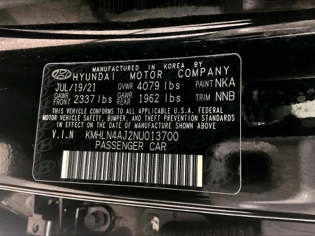 2022 Hyundai ELANTRA Hybrid Limited DCT