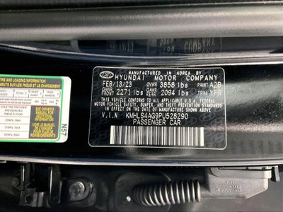 2023 Hyundai ELANTRA SEL IVT
