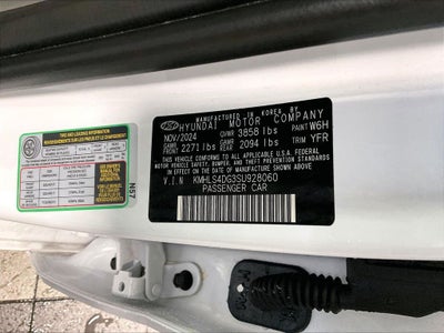 2025 Hyundai Elantra SEL Convenience