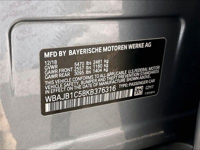 2019 BMW 5 Series 530e xDrive iPerformance