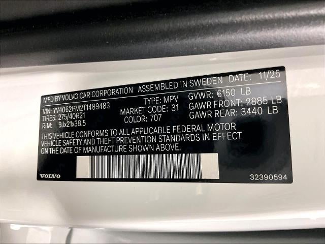 2026 Volvo XC90 B6 AWD Ultra Dark Theme 7-Seater