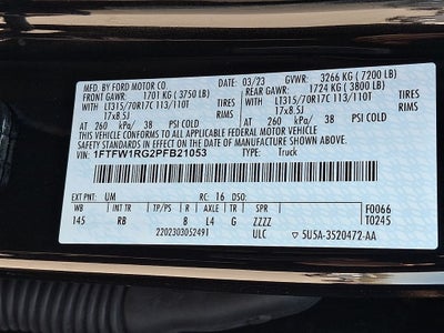 2023 Ford F-150 Raptor