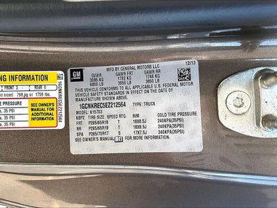 2014 Chevrolet Silverado 1500 LT LT1