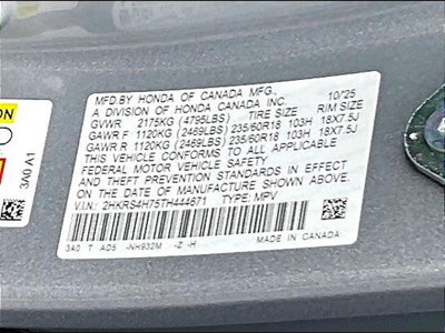 2026 Honda CR-V EX-L