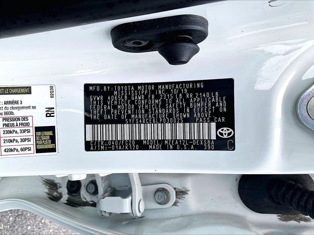 2020 Toyota Corolla SE