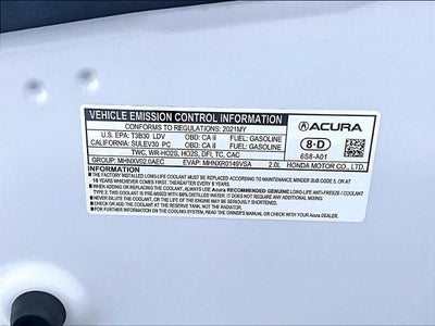 2021 Acura TLX SH-AWD