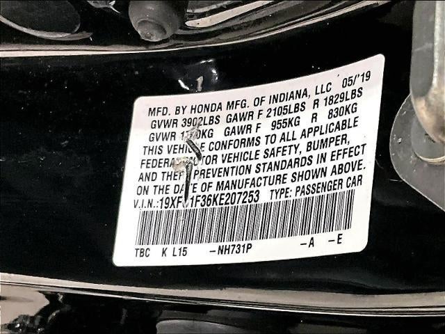 2019 Honda Civic Sedan EX