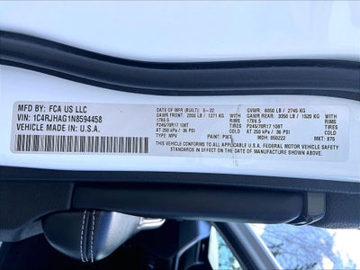 2022 Jeep Grand Cherokee Laredo