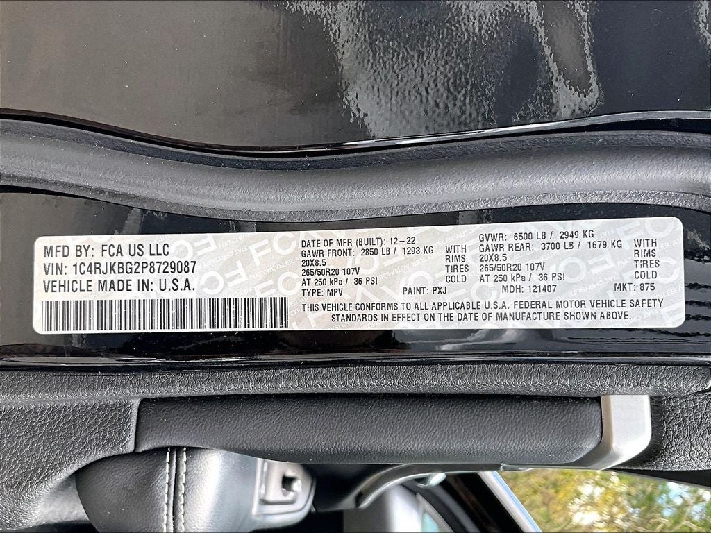 2023 Jeep Grand Cherokee L Limited