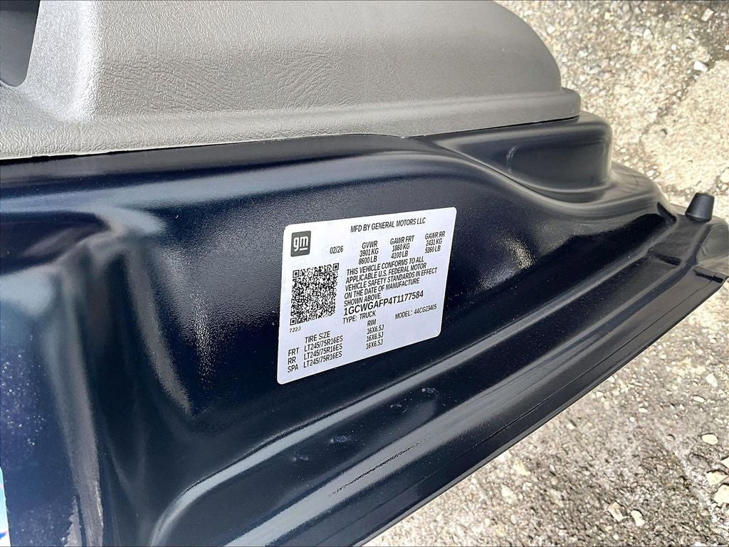 2026 Chevrolet Express 2500 Work Van Cargo